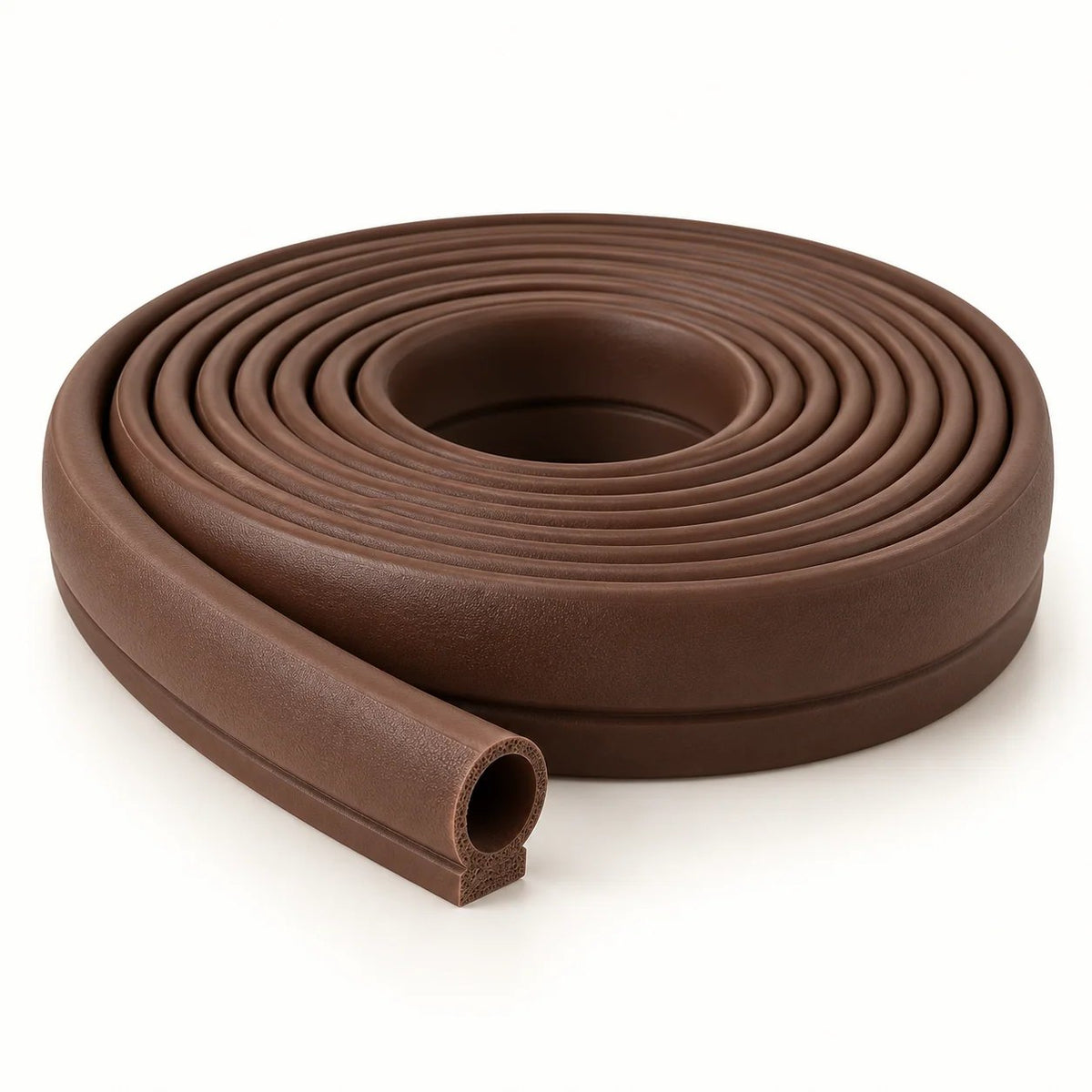 OATVANE P-type weather seal roll in brown